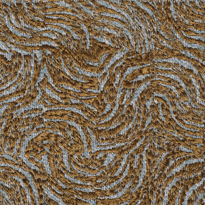 Allover embroidered knit