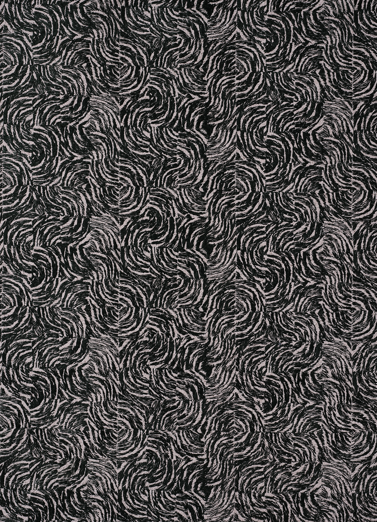 Allover embroidered knit