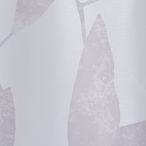 Textured voile with allover botanical print