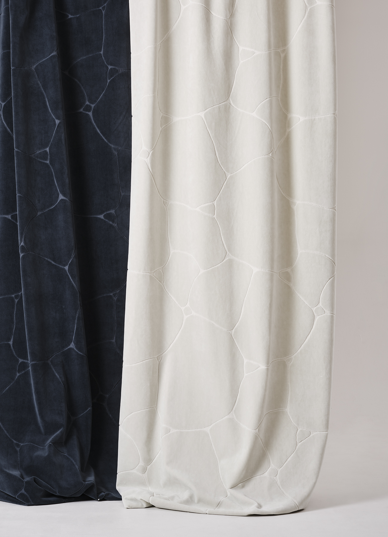 Cotton velvet jacquard