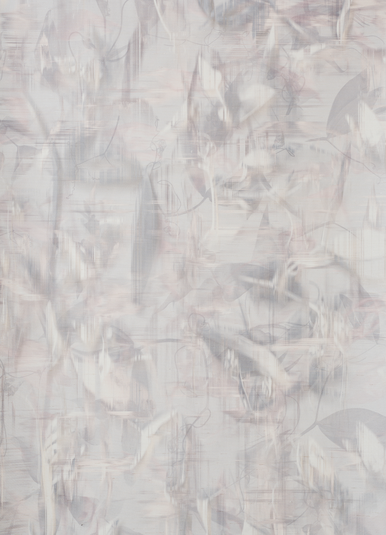 digital print on shantung effect fabric on nonwoven backing