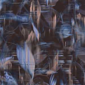 digital print on shantung effect fabric on nonwoven backing