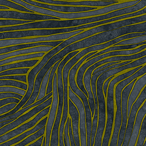 digital print on vertical threads on nonwoven backing