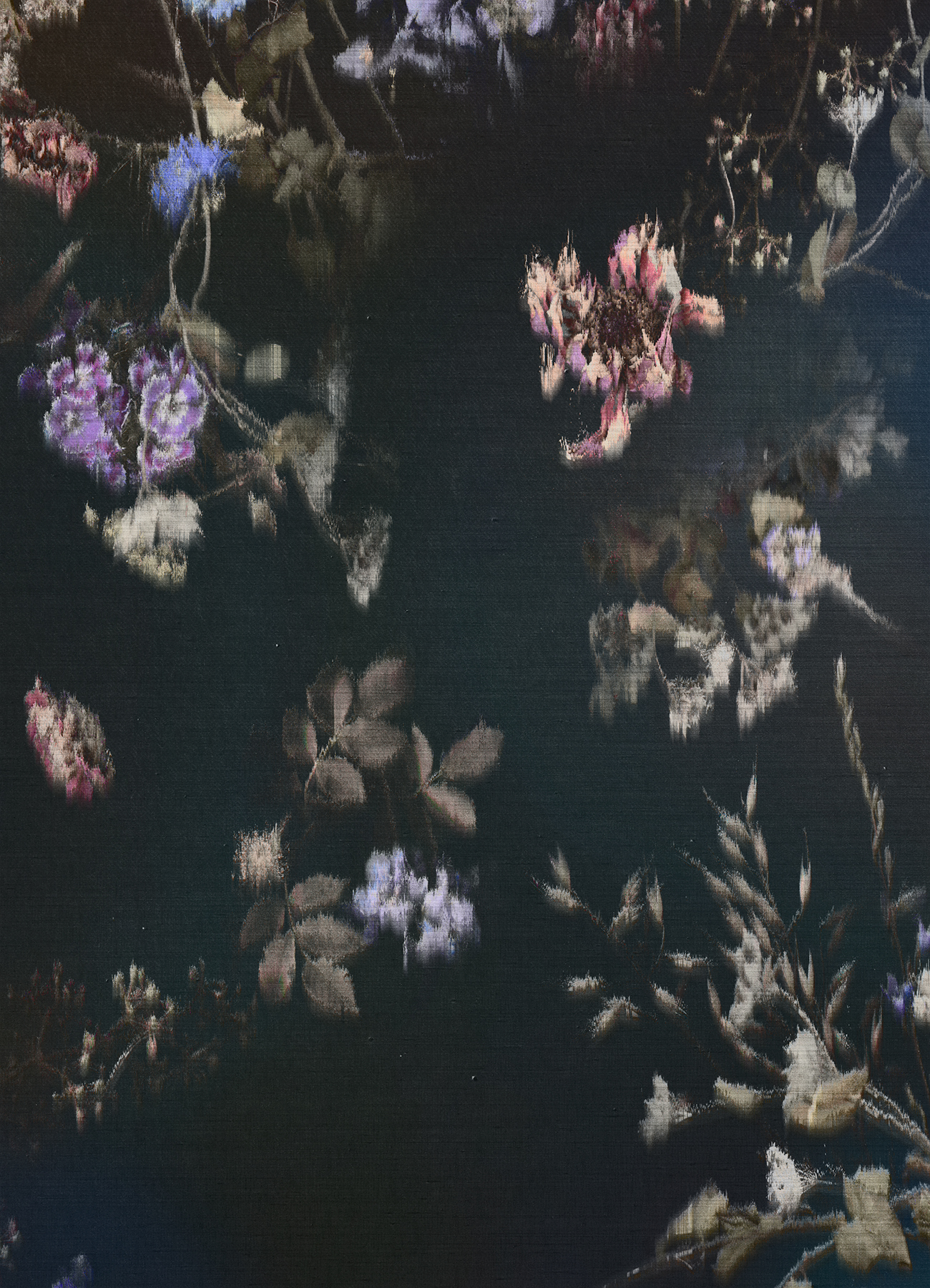 digital print on textured fabric on nonwoven backing