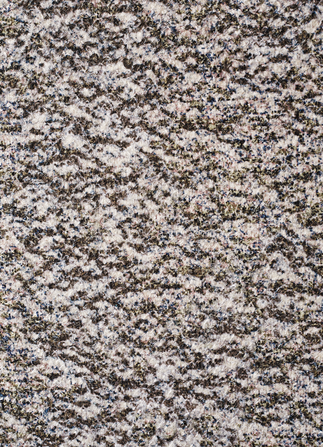 digital print on textured fabric bonded with nonwoven fleece