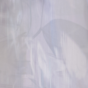 Printed polyester voile